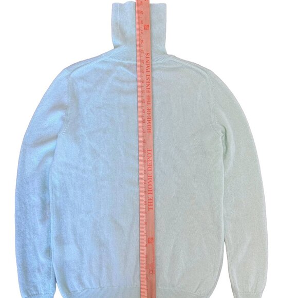 100% Cashmere Charter Club  Sweater – Mint Green, Size - Picture 5 of 8